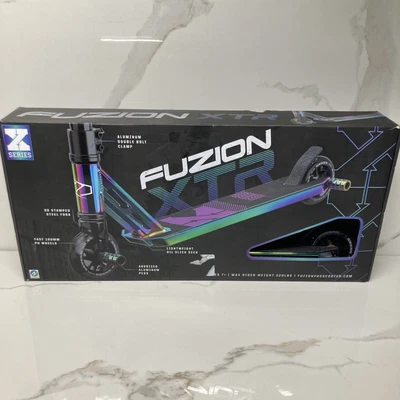 $69.99 • Buy Fuzion XTR Pro 2 Wheel Kick Scooter Neochrome New Please Read Full Description