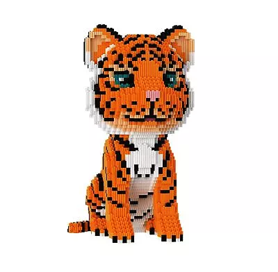 Animal Tiger Micro Building Blocks Set（6488PCS） Gift For Adults An • $69.44