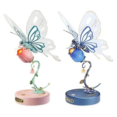 ROKR 3D Metal Model Butterfly  3D Metal Puzzle Electric Mechanical Adults Toys • £94.99