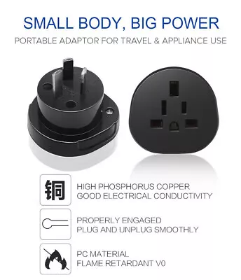 AU STOCK Universal Australia Travel Power Plug Adapter Converter US/EU/UK To AU • $67.95