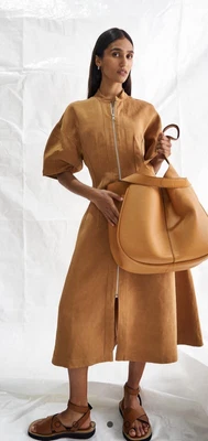 $289 • Buy Oroton Structured Dress Sz 12 New 