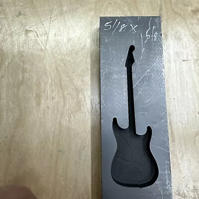 Large Guitar Graphite Casting Ingot Mold 5 1/8 X 1 5/8 X .4 Inches • $35