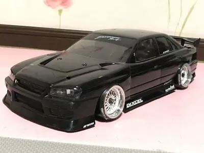 Yokomo 1/10 RC Car Painted Body Nissan Skyline ER34 4 Door Drift • $249