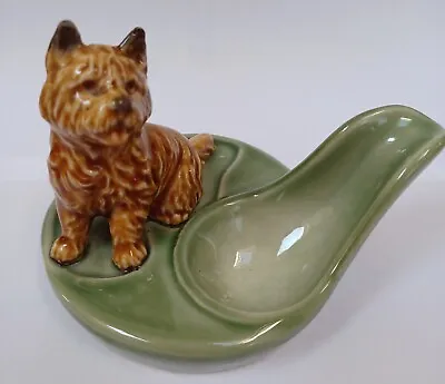 £9.99 • Buy WADE Pipe Teaspoon Rest Terrier Dog (With Damage Please See Photos)