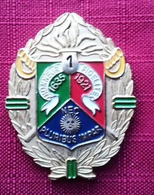 Military Pines Foreign Legion Badge Honor Loyalty Nec Pluribus Odd • $10.65