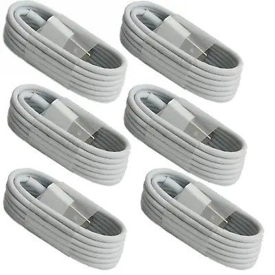 $11.99 • Buy 6x OEM Fast Charger Cable Charging Cord For IPhone 5 6 7 8 X 11 12