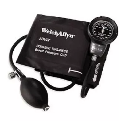 ***NEW***Welch Allyn Tycos DS48-11CB  Aneroid Sphygmomanometer 2-pc Cuff & Case • $297