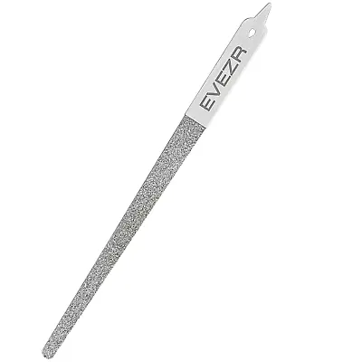 Evezr 8 Inch Diamond Sharp Stainless Steel Nail File 100 Grit - Fingers & Toes. • $14.95