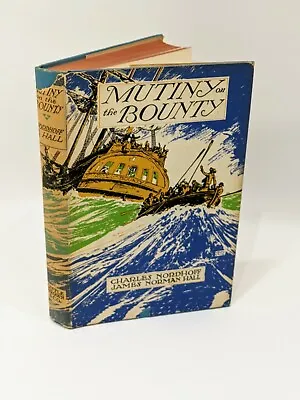 Charles Nordhoff James Norman Hall MUTINY ON THE BOUNTY  Book Club Edition • $25.95