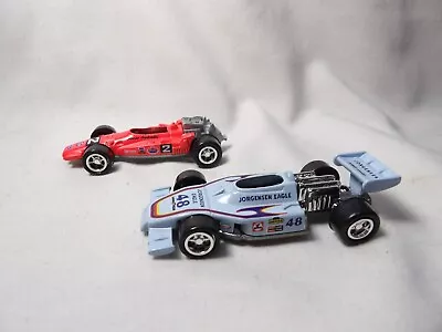 Mario Andretti & Bobby Unser Indy Race Cars  Johnny Lightning Indy 500 Champions • $8.99