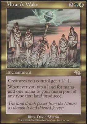 MTG Mirari's Wake Light Play Foil Judgment • $80.99