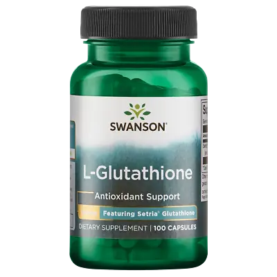 Swanson L-Glutathione - Featuring Setria Glutathione 100 Mg 100 Capsules • $16.94