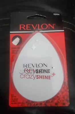 REVLON Crazy Shine Nail Buffer Top Coat Shine Manicure 92994 • $19.90