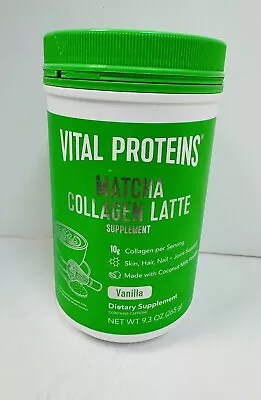 Vital Protein Matcha Collagen Latte VANILLA 9.3oz EXP 5/25  • $39.99