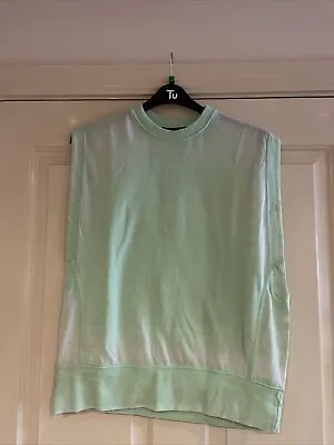 Urban Outfitters Jack Muscle Top Vest Green Oversized Size Xs New Gym • $6.22
