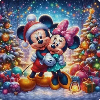 Mickey Mouse And Minnie Mouse (8) Cross Stitch Pattern • £5