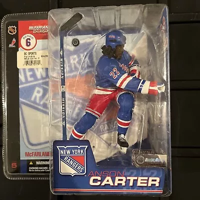 2003 McFarlane Sports Picks | NHL New York Rangers | Anson Carter | Series 6 • $8