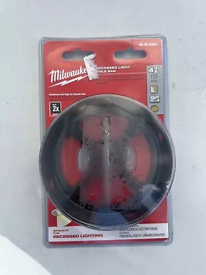 Milwaukee 49-56-0300 Recessed Light Hole Saw - Black NEW • $24.99