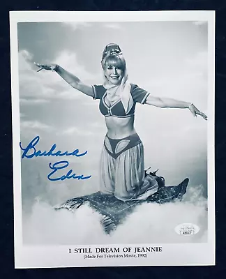 Barbara Eden Signed I Still Dream Of Jeannie 8x10 B&W Photo - JSA Authentication • $49.99