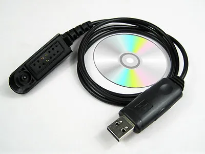 USB Programming Cable For Motorola GP328 GP320 GP329 GP339 GP340 GP380 HT750 • $8.91