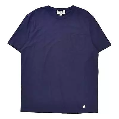 YMC Navy Marl Pocket SS Tee • £28