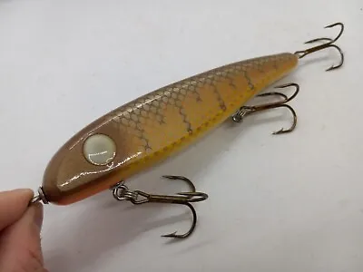 7.5  Phantom Walleye Wood Glide Bait Jerk Bait Musky Lure • $37.99