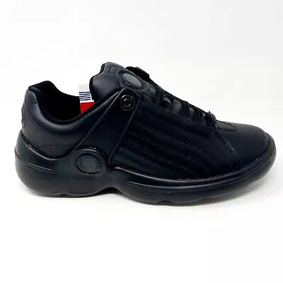 K-Swiss Chilton Triple Black Mens Athletic Shoe Sneakers 00406 001 • $54.95