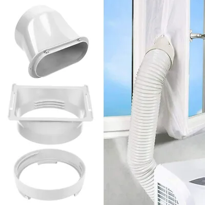 $16.59 • Buy Exhaust Hose Tube Interface Connector Portable Air Conditioner Window Kit CO