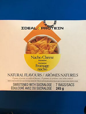 Ideal Protein Nacho Cheese Dorados - 7 Packets - EXP 1/28/25 - FREE SHIPPING! • $41.99