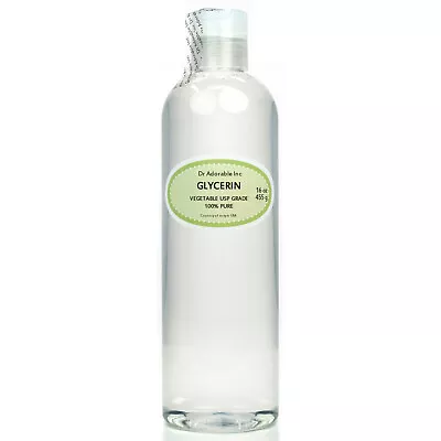 GLYCERINE (glycerin) VEGETABLE USP GRADE 100% PURE  *FREE S&H!!!!* • $9.69