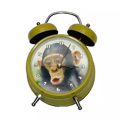 Wacky Wakers Alarm Clock Monkey Chimpanzee Mark Feldsteins Creations Works Great • $21.72