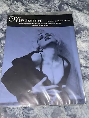 Madonna 1991 RARE Rescue Me Music Sheet 90s Madonna  • $15