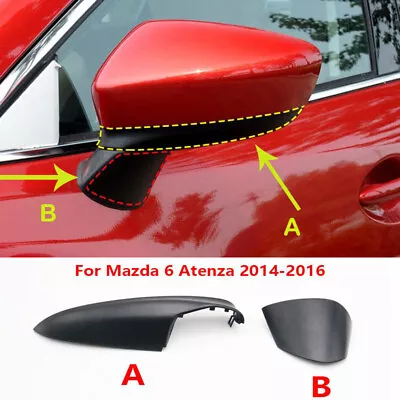 Car Side Door Rearview Mirror Cover Housing Shell For Mazda 6 Atenza 2014~2017 • $19.99