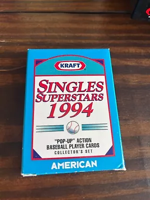 1994 Kraft Singles Superstars Ken Griffey Jr. Complete Set New In Box • $10.26