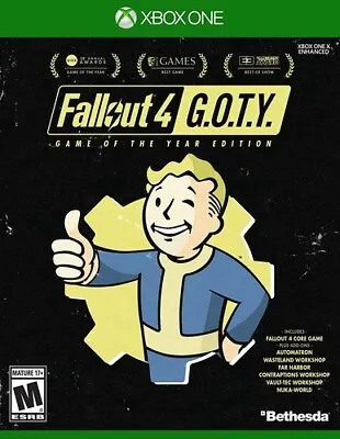 Fallout 4 - Game Of The Year Edition For Xbox One [New Video Game] Xbox One • $41.65