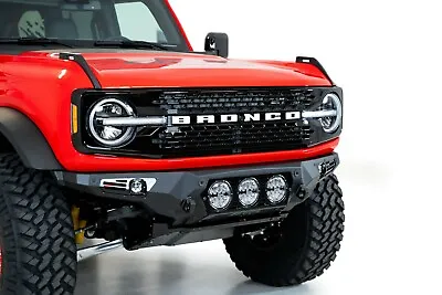 Addictive Desert Designs Bomber/Rigid Front Bumper For 2021-2022 Ford Bronco • $1939.98