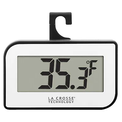 314-152-W La Crosse Technology Small Digital Thermometer - White • $12.95