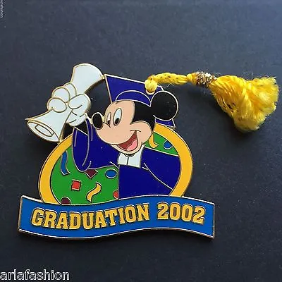 $10 • Buy Graduation 2002 Mickey Mouse Tassle Disney Pin 10980