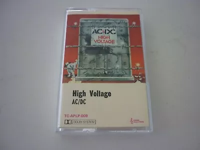 AC/DC ‎– High Voltage - Oz Orig. '75 Cassette Album ' Broonzy' Credits - Albert • $49