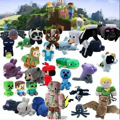 Minecraft Plush Toys Stuffed Animal Doll Soft Plush Toys • £9.99