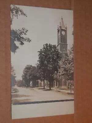 Mifflinburg Pa - 1901-1907 Era Real Photo Postcard - Street View - Union County • $19.75