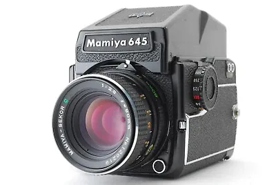 [Exc+5]  Mamiya M645 1000S AE Prism Finder + Sekor C 80mm F/2.8  From Japan • $389.99