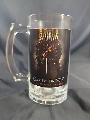 2013 Game Of Thrones Drinking Glass Beer Mug Stein 16 Oz 5.75  Unique Kit • £19.28