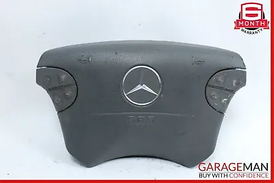 00-03 Mercedes W210 E430 CLK430 CLK55 AMG Steering Wheel Airbag Driver Grey OEM • $72