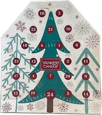 Yankee Candle Advent Calendar 2020 - 24 Christmas Scented Tea Lights & Holder • £15.99