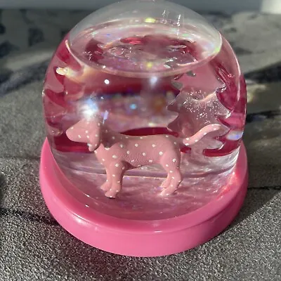 Victoria Secret Pink Dog Snow Globe  • $205