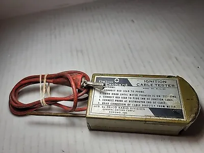 Vtg. 1950 - 1973 Automobile Delco Packard Ignition Wire Tester M16-109 Untested • $19