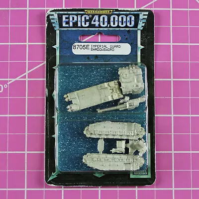 Epic 40K Imperial Guard Shadowsword Super Heavy Tank Metal - OOP Games Workshop • $39.95