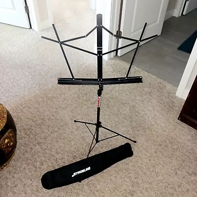 Stageline Music Stand Black Folds Down For Easy Carrying All Metal • $14.99