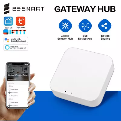 AU Wireless Zigbee Gateway Hub Smart Life Home APP Remote Control Google Alexa • $49.41